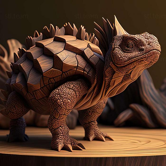 3D модель Campyloneurus pachypus (STL)